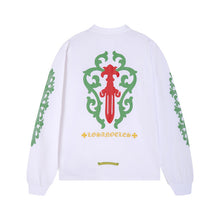 CHH Chrome Heart Long Sleeve Shirt Unisex Fashion Loose Long Sleeve Shirt