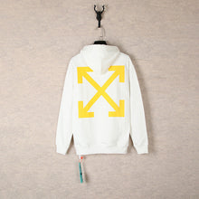 Off White hoodie angel wing pattern arrow hooded sweater
