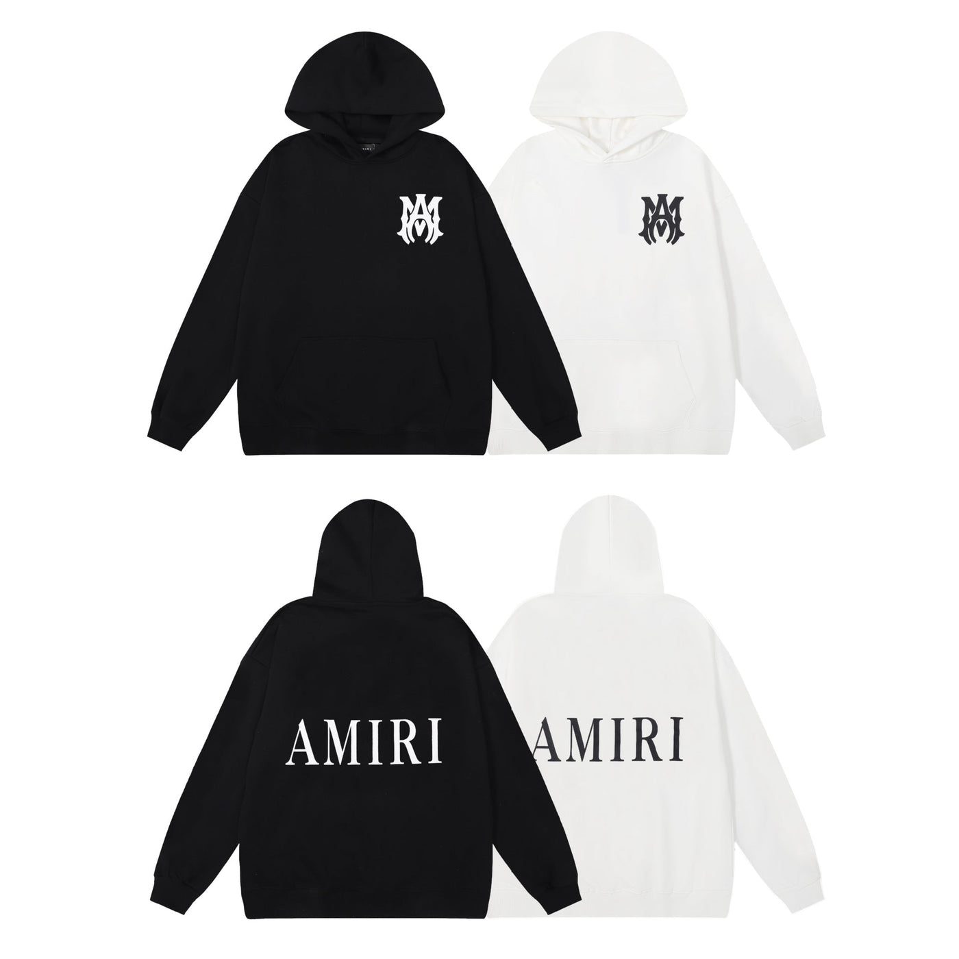 Amiri Hoodie Fall/Winter AMI HOODIE SWEATS hooded sweater for men and women