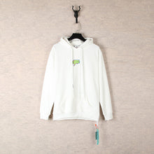 Off White hoodie thunderbolt monogram print hoodie