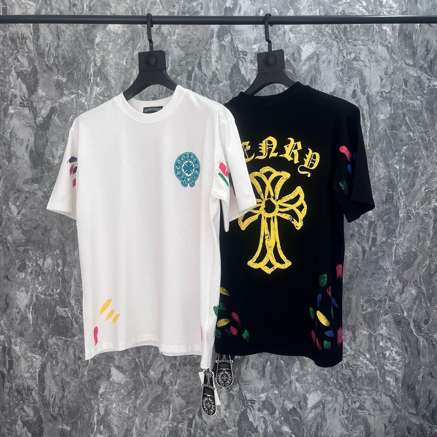 CHH  Heart T Shirts Summer Short Sleeve Street Half Sleeve T-Shirt