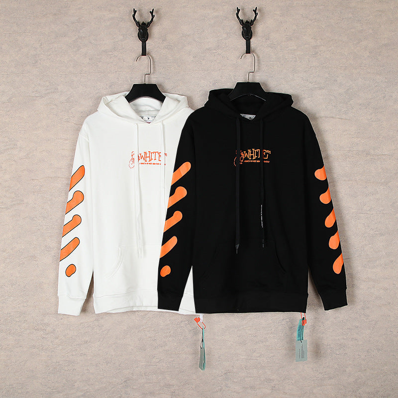 Off White hoodie Arrow pullover hoodie
