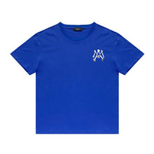 Amiri T Shirt Printed Casual Hip Hop round Neck Short Sleeve T-shirt