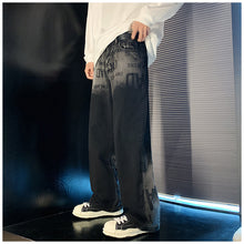 Men Jeans Vintage Jeans Vintage Baggy Straight Trousers