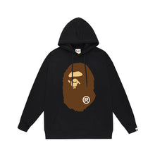 Bathing Ape Bape Hoodie Autumn/Winter Letter Print Loose Hoodie Pullover Ape Sweater
