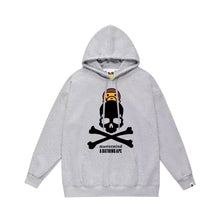 Bathing Ape Bape Hoodie Autumn/Winter Letter Print Loose Hoodie Pullover Ape Sweater