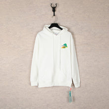 Off White hoodie多彩箭头图案连帽