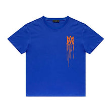 Amiri T Shirt Printed Casual Hip Hop round Neck Short Sleeve T-shirt