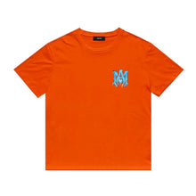 Amiri T Shirt Color Printed Casual round Neck Short Sleeve T-shirt