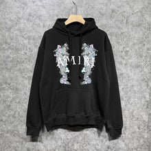 Amiri Hoodie Long Fashion Brand Hoodie Sweatshirts Hooded
