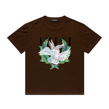 Amiri T Shirt Printed Casual Hip Hop round Neck Short Sleeve T-shirt
