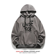 Men Pullover Hoodie Autumn and Winter Cotton Hooded Men's Loose All-Matching