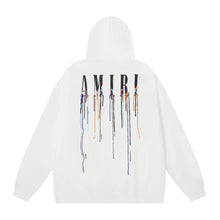 Amiri Hoodie AMI Letter logo print hooded sweater for men and women