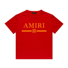 Amiri T Shirt Printed Casual Hip Hop round Neck Short Sleeve T-shirt