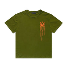 Amiri T Shirt Printed Casual Hip Hop round Neck Short Sleeve T-shirt
