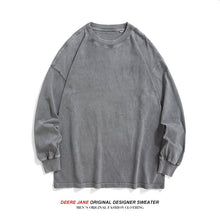 Men Pullover Hoodie Spring Sweater Men's Loose All-Match Simple Leisure