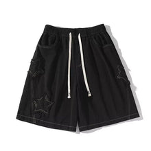 Men Jeans Hiphop XINGX Shorts Men's Summer Casual Oversize