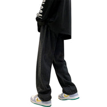 Men Jeans Wide Leg Jeans Men Autumn and Winter Loose Retro Pants