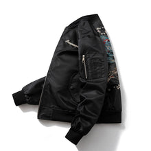 Mens Vintage Jackets Embroidered Jacket Air Force Flight Suit Baseball Suit