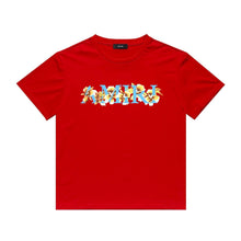 Amiri T Shirt Flower Print Casual Hip Hop Short Sleeve T-shirt