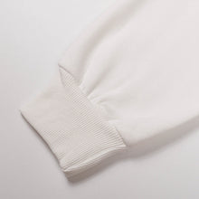 Off White hoodie Curved Arrow Pattern Fleece Sleeve Hood