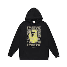 Bathing Ape Bape Hoodie Autumn/Winter Letter Print Loose Hoodie Pullover Ape Sweater