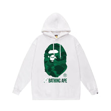 Bathing Ape Bape Hoodie Autumn/Winter Letter Print Loose Hoodie Pullover Ape Sweater