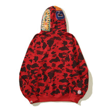Ape Hoodie Camouflage Alphabet Double Hat Sweater Autumn Winter