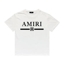 Amiri T Shirt Printed Casual Hip Hop round Neck Short Sleeve T-shirt