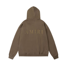 Amiri Hoodie OW Embroidery Letter Hooded Sweater for Men and Women