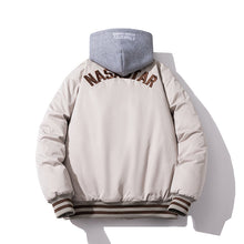 Mens Vintage Jackets Embroidered Jacket Autumn/Winter Baseball Jacket Cotton Jacket
