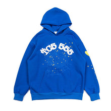Sp5der Hoodie Spider Web Pattern