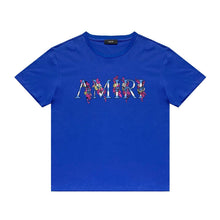 Amiri T Shirt Casual Hip Hop High Street round Neck Short Sleeve T-shirt