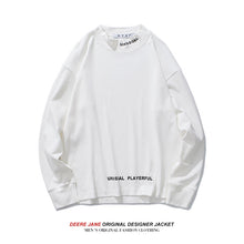 Men Pullover Hoodie Spring Long-Sleeved Sweater Men's Loose Casual