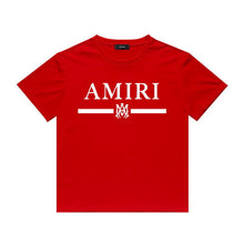 Amiri T Shirt Printed Casual Hip Hop round Neck Short Sleeve T-shirt