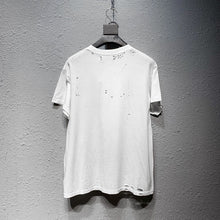 Amiri T Shirt Short Sleeve Printed Casual Hip Hop T-shirt for Men and Women