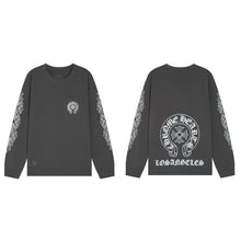 CHH Chrome Heart Long Sleeve Shirt Unisex Fashion Loose Long Sleeve Shirt
