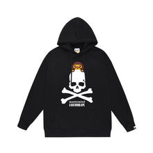 Bathing Ape Bape Hoodie Autumn/Winter Letter Print Loose Hoodie Pullover Ape Sweater