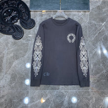 CHH Chrome Heart Long Sleeve Shirt Unisex Fashion Loose Long Sleeve Shirt