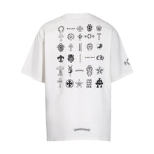 CHH Heart T Shirts T-shirt logo print cotton round neck short sleeve