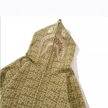 Bathing Ape Bape Hoodie Full Print Sweater Cardigan Zip Hooded
