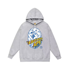 Bathing Ape Bape Hoodie Autumn/Winter Letter Print Loose Hoodie Pullover Ape Sweater