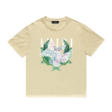 Amiri T Shirt Printed Casual Hip Hop round Neck Short Sleeve T-shirt