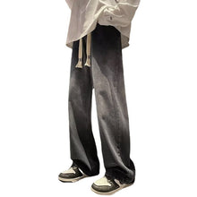 Men Jeans Oversize Straight Pants Summer