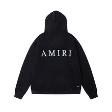 Amiri Hoodie OW Embroidery Letter Hooded Sweater for Men and Women