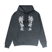 Amiri Hoodie Long Fashion Brand Hoodie Sweatshirts Hooded