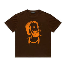 Amiri T Shirt Letter Print Casual Hip Hop High Street round Neck Short Sleeve T-shirt