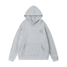 Amiri Hoodie AMI logo embroidered hooded sweater with holes