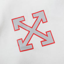 Off White hoodie Alphabet Arrow Pattern Fleece Hood