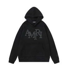 Amiri Hoodie AMI Patch Embroidered Letter Pattern Hooded Sweater